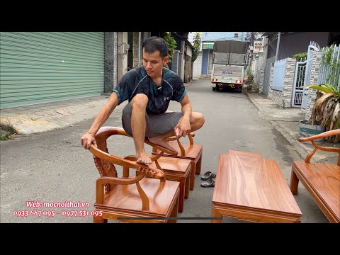 Video SỬ DỤNG 100 năm - Bộ bàn ghế gỗ Minh Thúng - MINH ĐẾ... - youtube