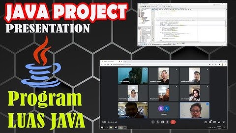 Java Project (Kel 4) Program Menghitung Luas Persegi Panjang #java #javaproject