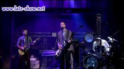 Late Show David Letterman - Mutemath performance // 08/27/2009 *** IMPROVED QUALITY ***