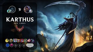 Karthus Carry vs Draven - EUW Grandmaster Patch 13.7