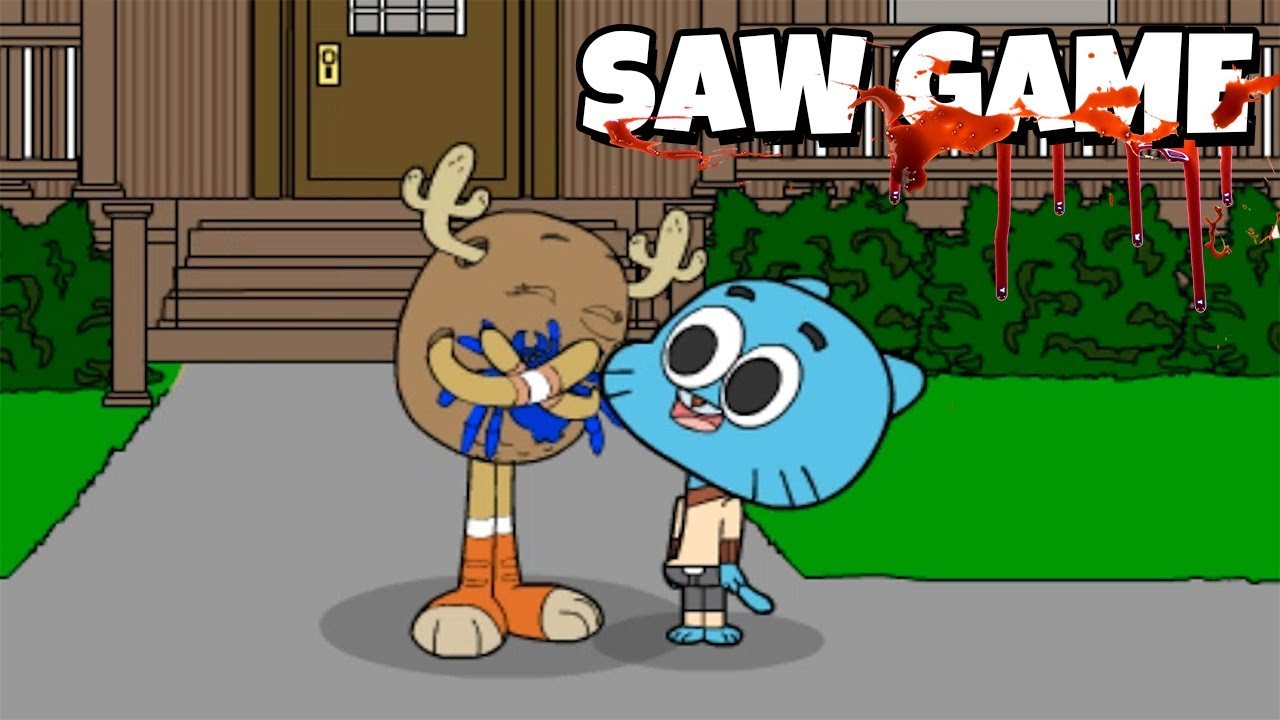 PENNY BESA A GUMBALL !! | Gumball Saw Game | Solución ...