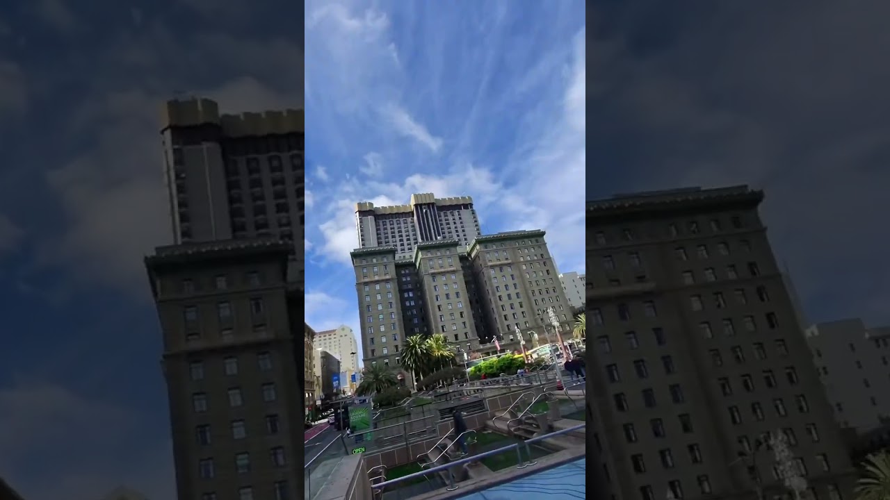 Smoke sesh in Union square San Francisco