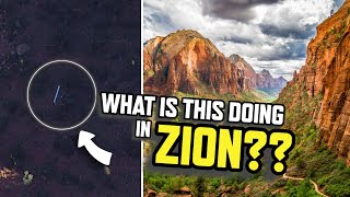 I Found This Thing In ZION National Park And Went To Go See What It Was!