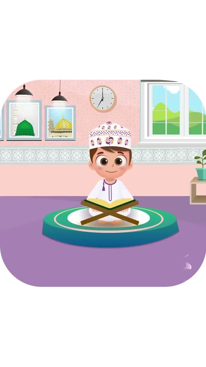 سورة الفجر 1 - تعليم القرآن للأطفال - أحلى قرائة لسورة الفجر - قناة داوود Quran for Kids - Al Fajr