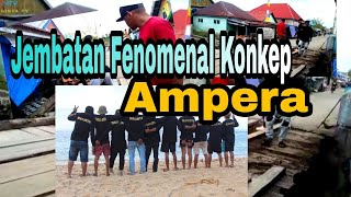 MAGINTA PEDULI  || Perbaikan jembatan Ampera Langara Bajo