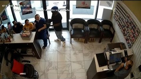 Failed Robbery: Atlanta nail salon employees ignore demands, sends robber fleeing