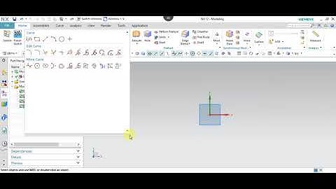NX 12.0 Tutorial Tamil 02 : Introduction | Sketch | NX | Unigraphics