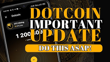 Dotcoin Airdrop Update - DTC Mining Claim and Wallet Connection