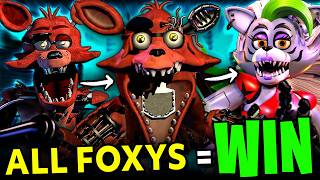 The Quest to Get Jumpscared by EVERY FOXY in FNAF