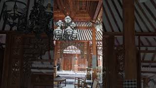 Joglo Pendopo in the Javanese House area of Pleret, Bantul, Yogyakarta