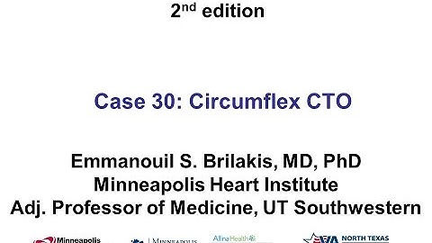 Case 30: Manual of CTO Interventions - Circumflex CTO with ambiguous proximal cap