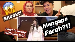 Akademi Fantasia 2 - Mengapa - Farah | REACTION