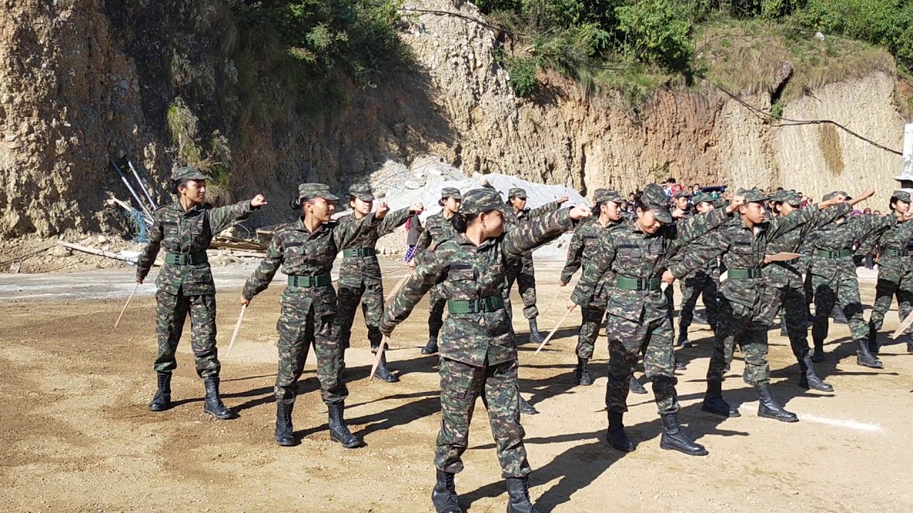 NCC batch 46th Khukuri Drill -Mount Everest Awasiya Secondary School