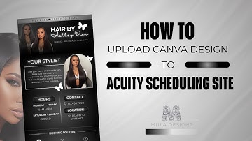 Acuity Tutorial | How To Upload Design From Canva To Acuity