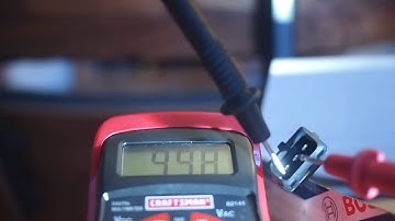 Testing Resistance of Speed & Reference Sensors Sensor Crank Porsche 911 BMW 3.2 Bosch