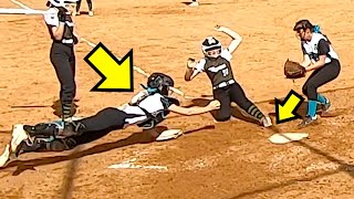 GAME WINNING PLAY at HOME PLATE! 🥎😱