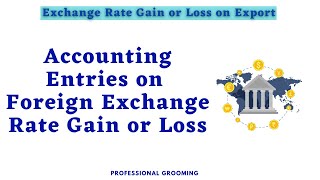 Accounting Journal Entries for Foreign Exchange Gains and Losses - YouTube
