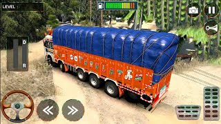 Indian Cargo Truck Simulator - Offroad Indian Truck Transport Simulator Game 3D  Android Gameplay screenshot 5
