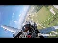 A-10 Warthog Cockpit Cam w/ Comms [Split Screen] - Battle Creek Airshow 2018