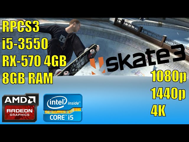 Skate 3 (RPCS3) PS3 Emulator  Steam Deck (Open Area) 