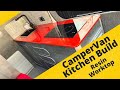 Sprinter Self build Camper Conversion | How to build a kitchen in a camper | Resin Worktop