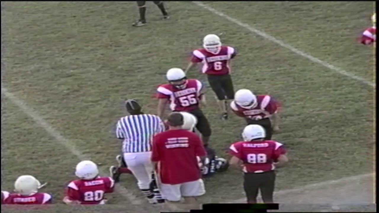 Jase Park Football 2001 6th Grade 1 YouTube