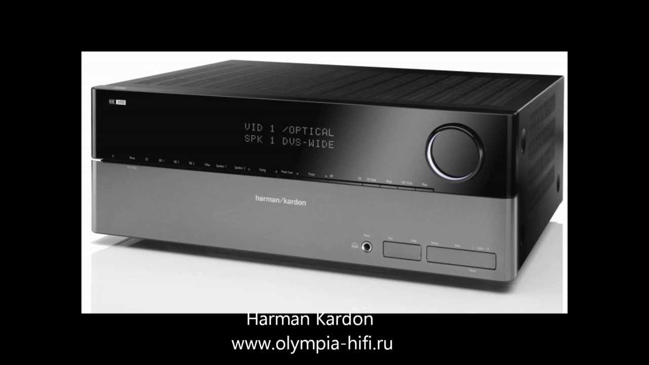 Стерео ресивер Harman Kardon HK 3390 YouTube