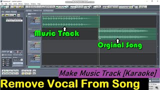 How to make Karaoke [Music Track ]  How to Remove Vocals from a Song using Adobe Audition