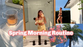 SPRING MORNING ROUTINE/habit stacking, law of attraction