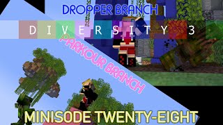 Minecraft ▩ Diversity 3 ▩ Episode 28 ▩ Interlude ▩ Dropper Death Compilation Nr. 2