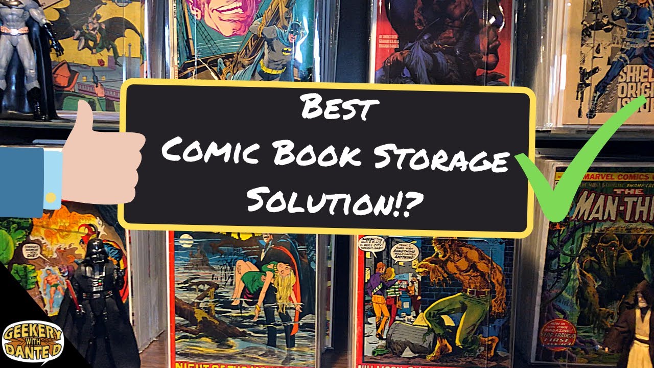 Too Many Comic Books? No Problem!Amazing Comic Book Storage Idea