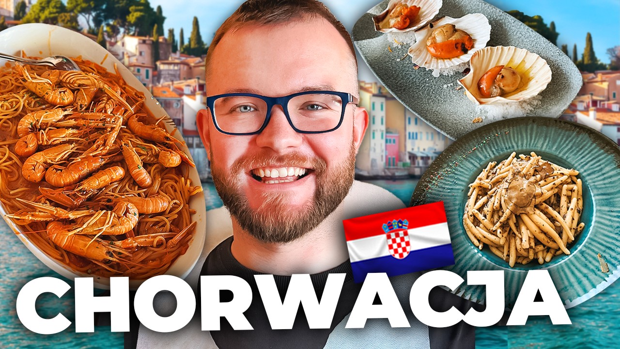 CHORWACJA, ISTRIA: JEDZENIE i RESTAURACJE w Chorwacji - owoce morza, trufle [Rovinj, Pula i Motovun]