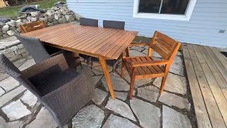 Christopher Knight Home Renee Outdoor 7 Piece Teak Acacia Dining Set