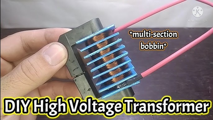 How to make a High Voltage Transformer 