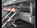 Modern log and lumber sorting line in Limousine, France