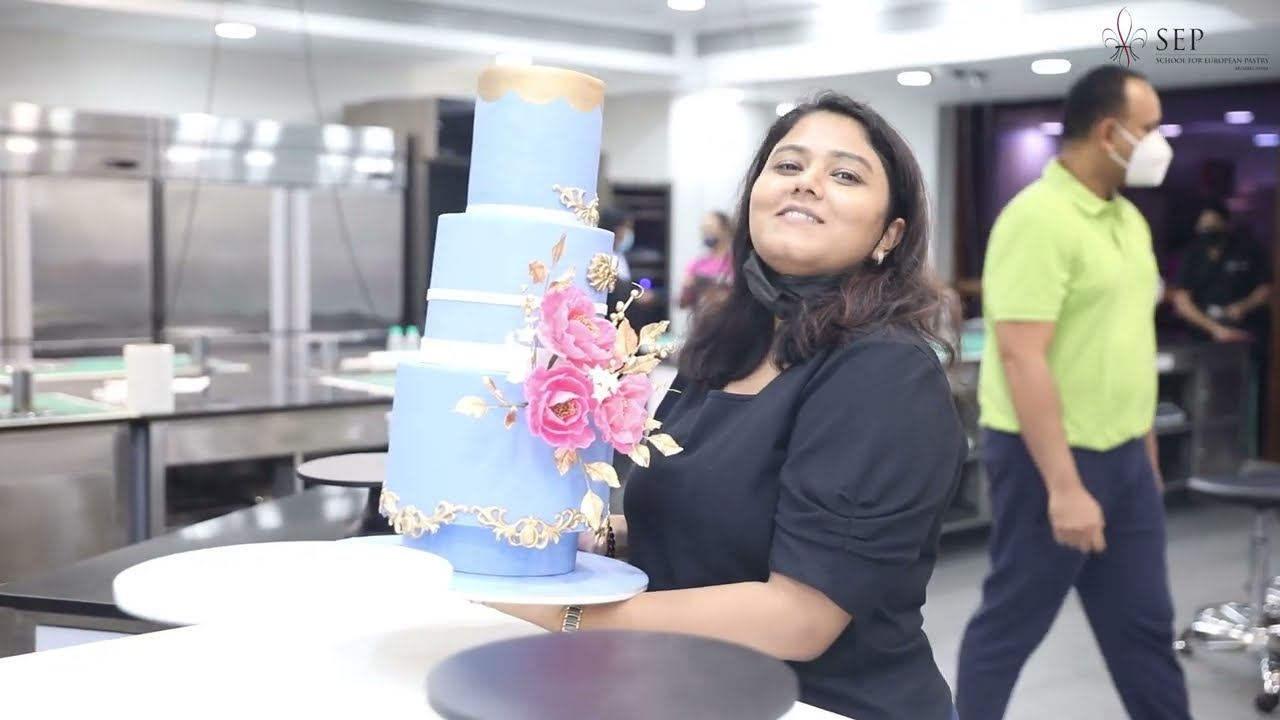 Wedding cake Masterclass| School for European Pastry| Mumbai 