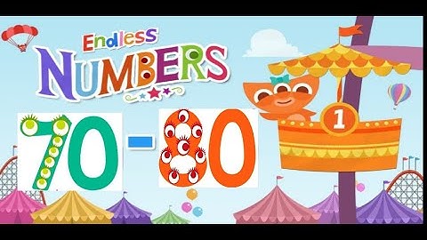 Endless Numbers - Learn to Count From 70 to 80 with Simple Addition