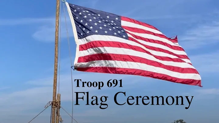 Troop 691 Flag Ceremony
