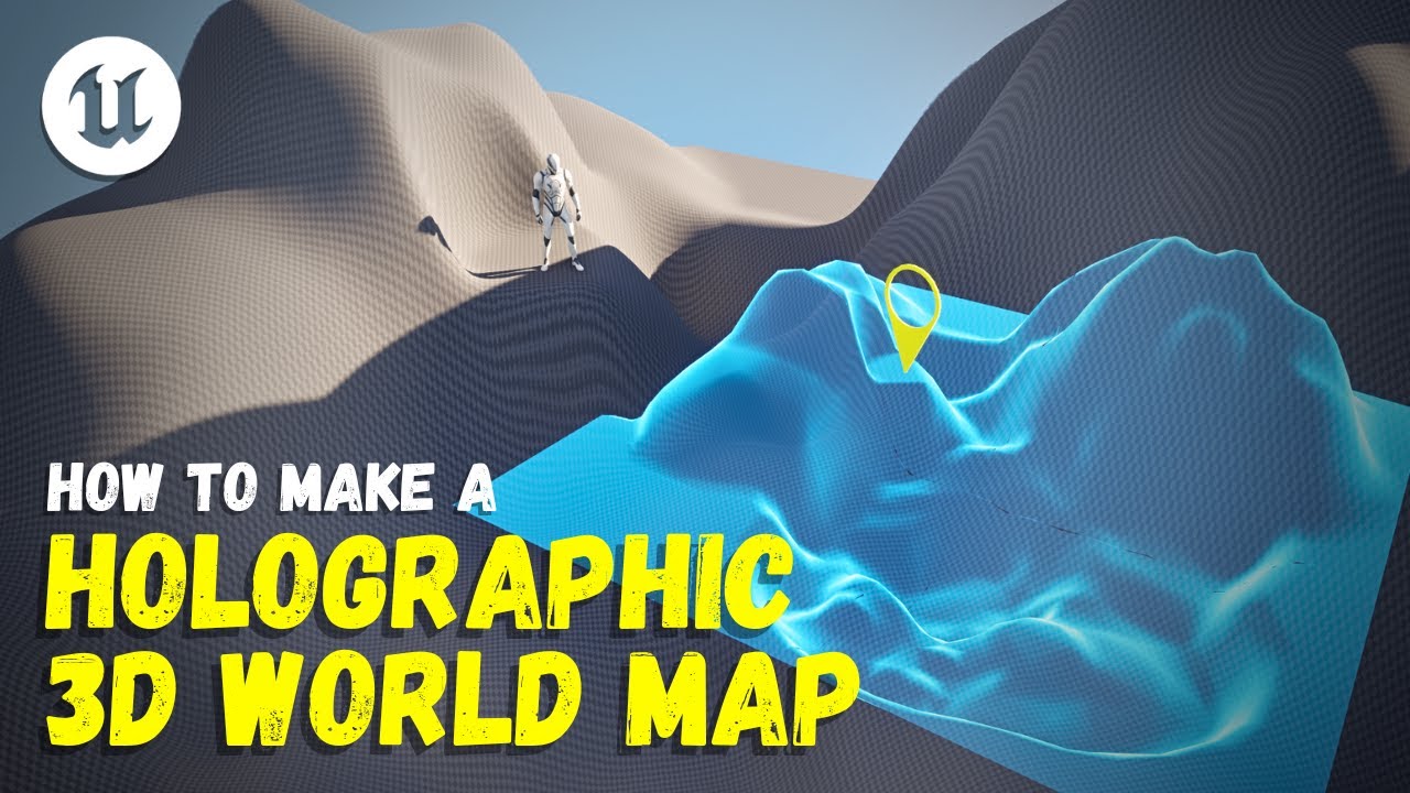 How To Create A 3D Map Of Your Landscape - Unreal Engine 5 Tutorial ...
