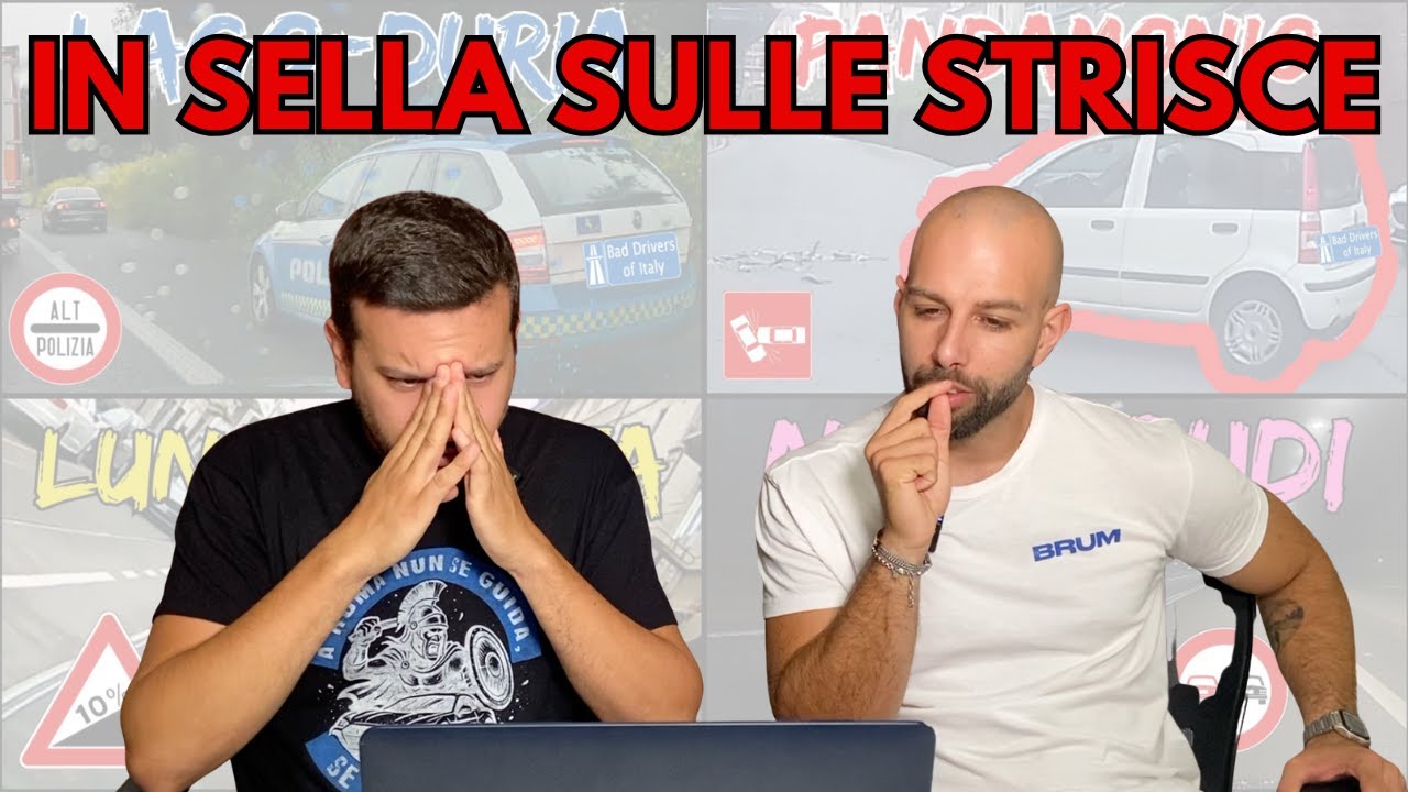 Moviola giugno BAD DRIVERS OF ITALY feat BRUM PATENTI - Focus: bici e strisce pedonali