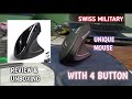 Unique mouse unboxing// swiss Milarary vertical mouse//unboxing and review #viral #unboxing #youtube