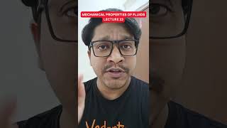 Mechanical Properties of Fluids Lecture 13🔥- Bhushan Sir #hscboard #mhtcet #hsc #shorts #ytshorts