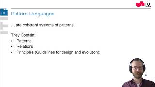 What are Pattern Languages? Profile