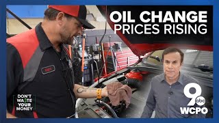 Your next oil change may be way more expensive