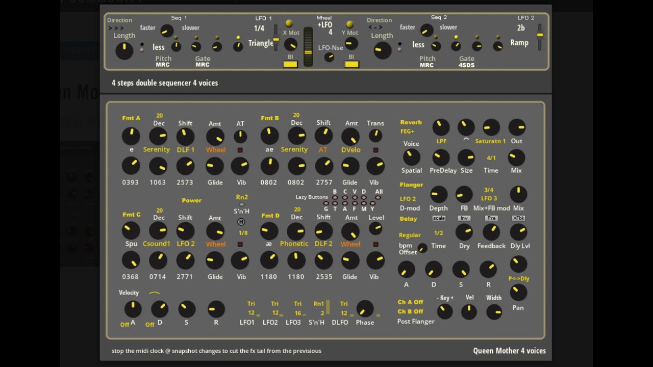 Queen Mother - Native Instruments Reaktor Community Library | Free Synth Plugin (2022)