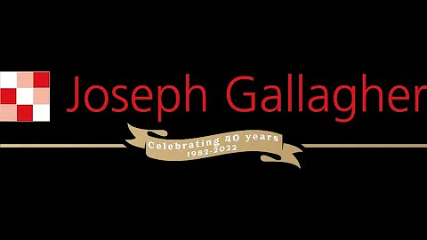 Celebrating 40 years of Joseph Gallagher Limited