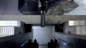 Slotting Cast Iron | No Coolant | Full Depth