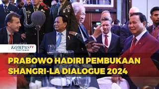 Download lagu Momen Menhan Prabowo Hadiri Pembukaan Shangri La Dialogue 2024 di Singapura