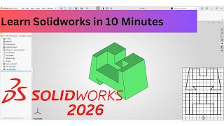 Solidworks 2026Tutorials Under 10 Minutes | Ex.No.17.126 (7) / 17.172 | Eng. Drawing by N D Bhatt