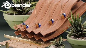 Marble Machine: Blender 4.0 Tutorial (Part 1)